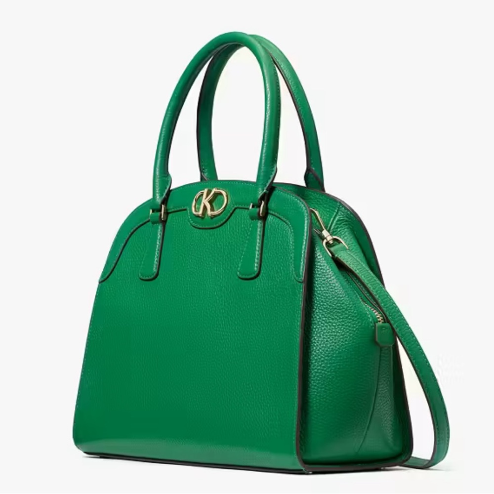 Kate Spade Kyla Large Satchel 
Green Bean
NWT